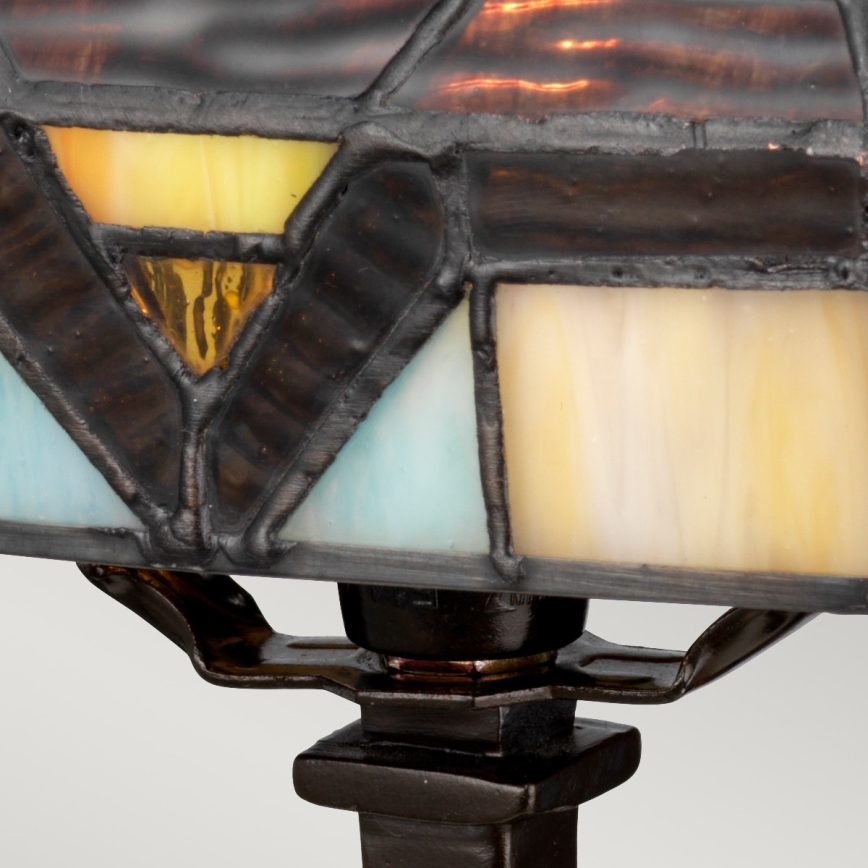 Elstead - Galda lampa Tiffany HOLMES 1xE14/25W/230V