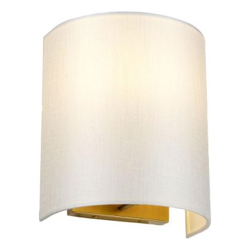 Elstead - sienas gaismeklis COOPER 1xE27/60W/230V, zelta krāsa