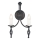 Elstead - Sienas lampa BELFRY 2xE14/60W/230V