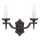 Elstead - Sienas lampa RECTORY 2xE14/60W/230V