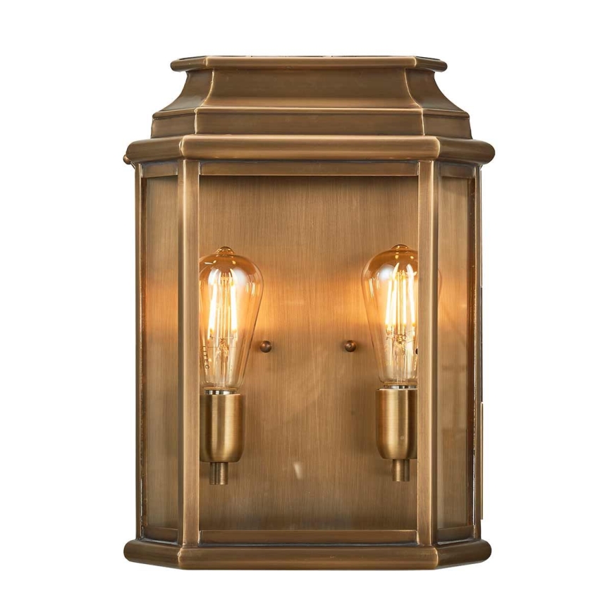 Elstead - Āra sienas lampa ST MARTINS 2xE27/60W/230V IP44 varš