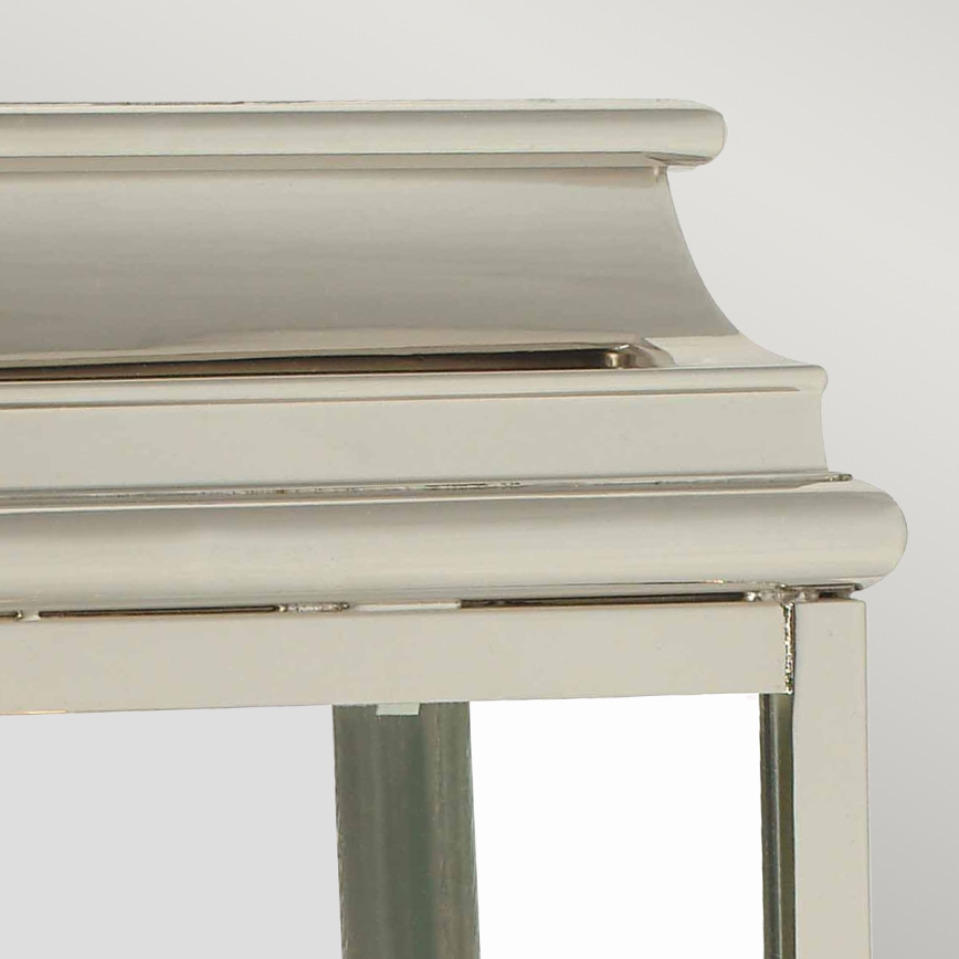 Elstead - Āra sienas lampa ST MARTINS 1xE27/100W/230V IP44 spīdīgi hromēts