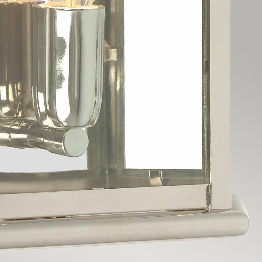 Elstead - Āra sienas lampa ST MARTINS 1xE27/100W/230V IP44 spīdīgi hromēts