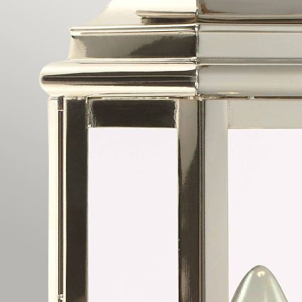 Elstead - Āra sienas lampa ST MARTINS 1xE27/100W/230V IP44 spīdīgi hromēts