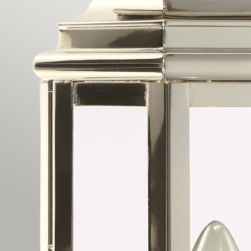 Elstead - Āra sienas lampa ST MARTINS 1xE27/100W/230V IP44 spīdīgi hromēts