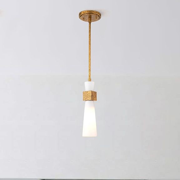 Elstead - stieņa lustra KRISTY 1xE27/40W/230V Ø 15,2 cm miedzaina