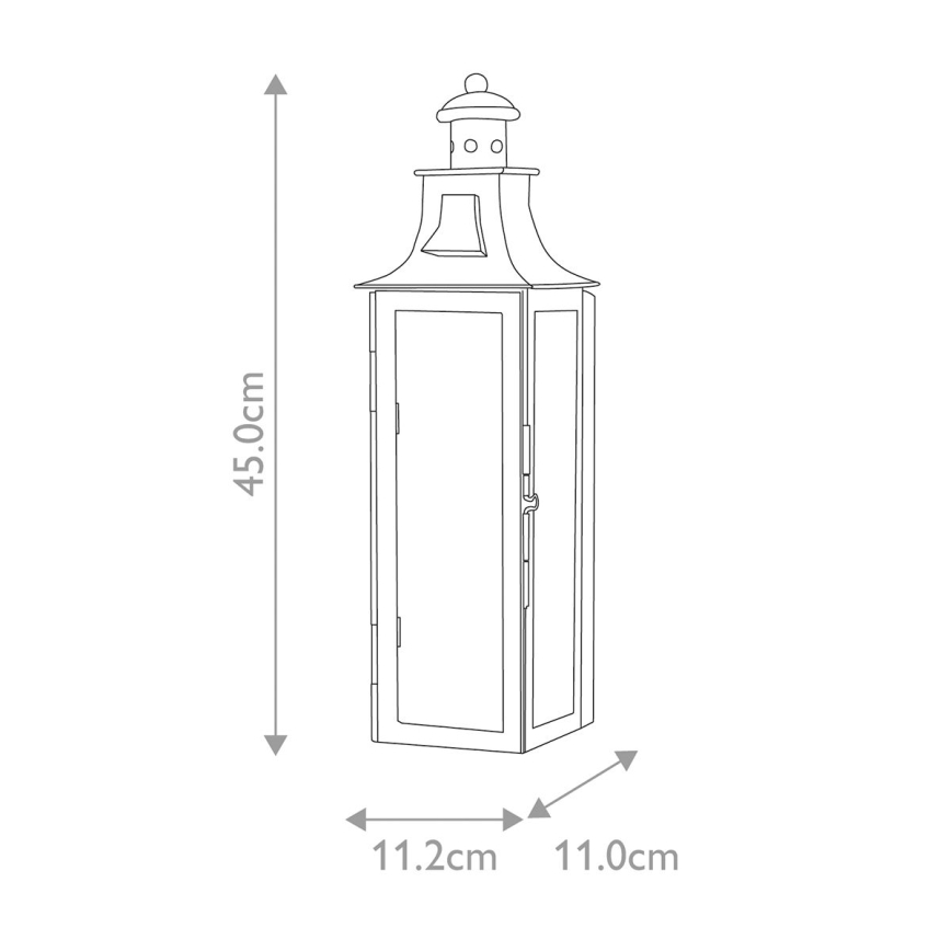 Elstead - Āra sienas lampa STOW 1xE14/60W/230V IP44