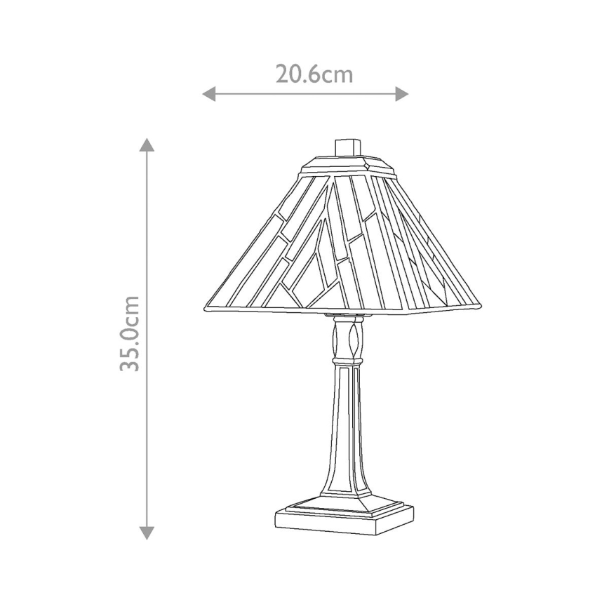 Elstead - Galda lampa ALDERLEY 1xE14/40W/230V 35 cm