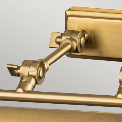 Elstead - gleznu gaismeklis WINCHFIELD 4xE14/40W/230V zelta