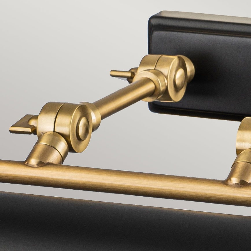 Elstead - WINCHFIELD gleznu gaismeklis 4xE14/40W/230V, melns