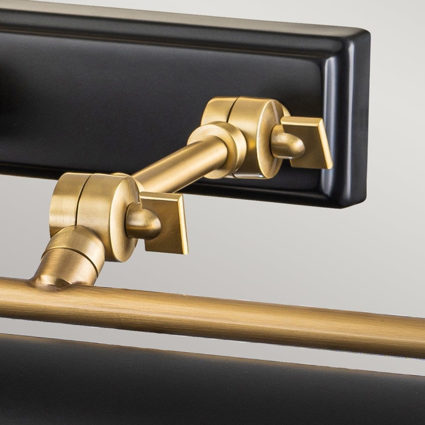 Elstead - WINCHFIELD gleznu gaismeklis 4xE14/40W/230V, melns