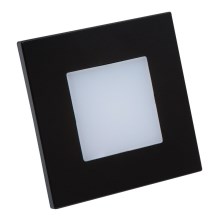 Emithor 48335 - LED Kāpņu telpas gaismeklis STEP LIGHT LED/1W/230V melns