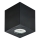 Emithor 48623 - Vannas istabas starmetis ALUX 1xGU10/35W/230V IP44 leņķa melna