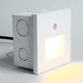 Emithor 70414 - LED Kāpņu telpas lampa ar sensoru SUNNY LED/1W/230V 4000K balta
