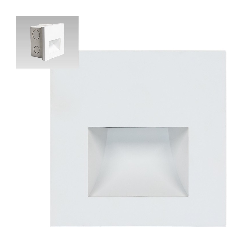 Emithor 70415 - LED Kāpņu telpas lampa SUNNY LED/1W/230V 4000K, balta