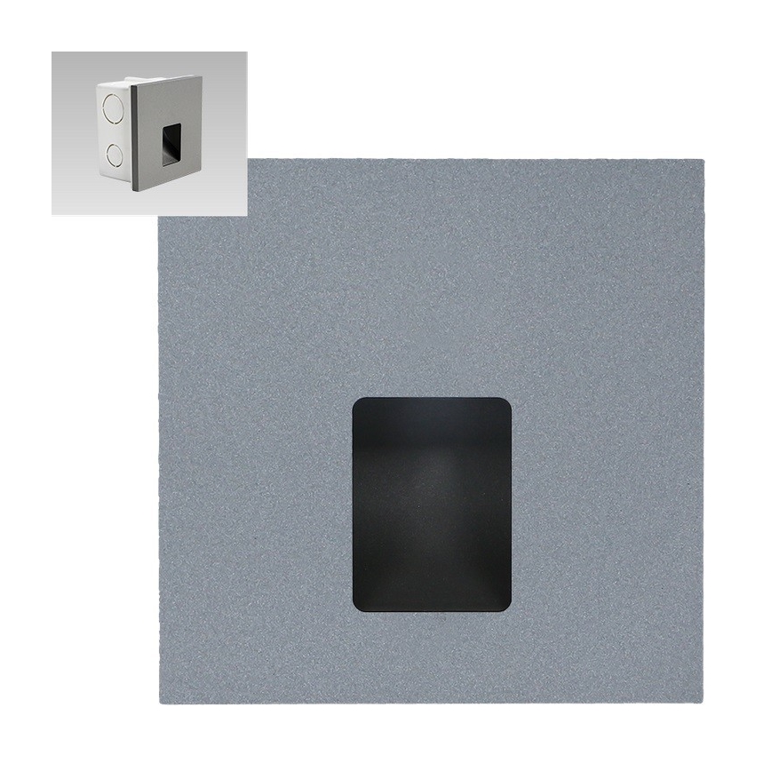 Emithor 70423 - LED Kāpņu telpas lampa VIX LED/1W/230V 4000K pelēka