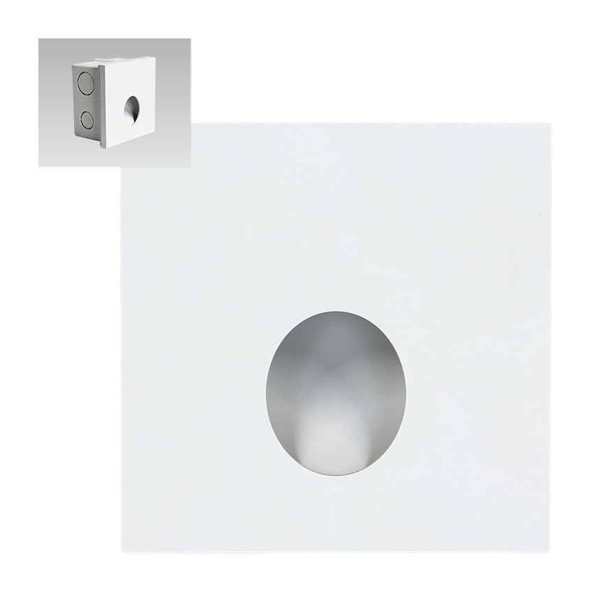 Emithor 70433 - LED Kāpņu telpas lampa OLIVE LED/1W/230V 4000K balta