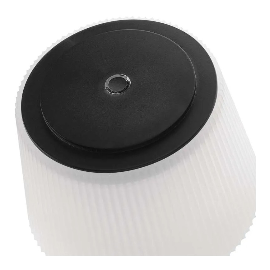 LED Aptumšojama uzlādējama lampa KATIE LED/4W/10V 1800mAh IP44 CRI 90 melna