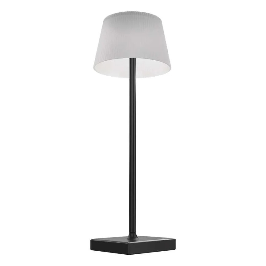 LED Aptumšojama uzlādējama lampa KATIE LED/4W/10V 1800mAh IP44 CRI 90 melna