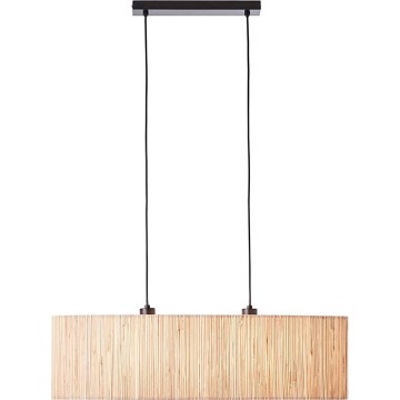 Endon 101692 - Lustra ar auklu LONGSHORE 2xE27/10W/230V bēša