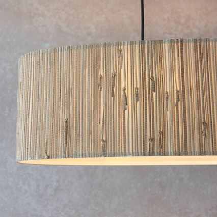 Endon 101692 - Lustra ar auklu LONGSHORE 2xE27/10W/230V bēša