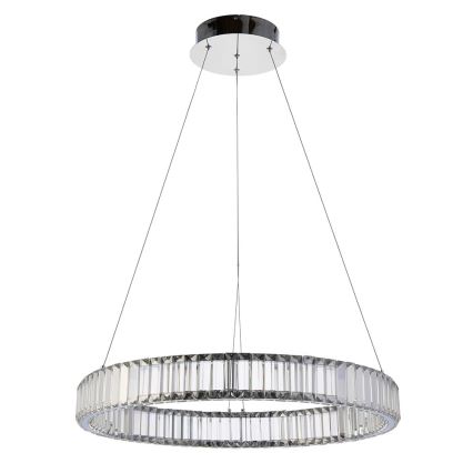Endon 102255 - LED regulējama lustra uz troses LAGUNA LED/36W/230V, glancēts hroms