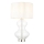 Endon 102676 - Regulējama galda lampa KELDA 1xE27/10W/230V balta/matēts hroms