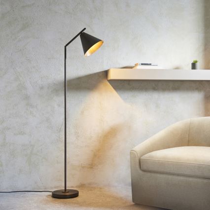 Endon 102895 - Grīdas stāvlampa CAPE 1xE27/10W/230V bronza