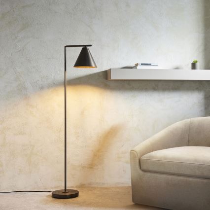 Endon 102895 - Grīdas stāvlampa CAPE 1xE27/10W/230V bronza