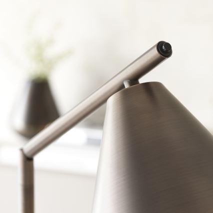 Endon 102895 - Grīdas stāvlampa CAPE 1xE27/10W/230V bronza