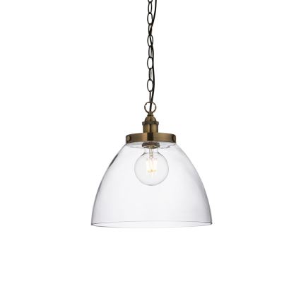 Endon 102926 - Lustra ar ķēdi HANSEN 1xE27/10W/230V misiņš