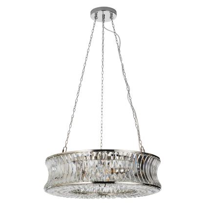 Endon 104528 - Lustra ar ķēdi 6xE14/6W/230V spīdīgs hroms