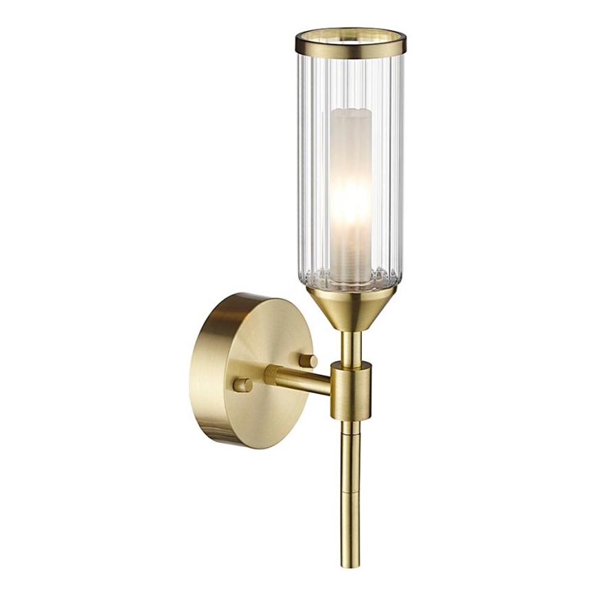 Endon 106258 - Sienas lampa TOUR 1xG9/3W/230V misiņš