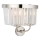 Endon 106448 - Sienas gaismeklis CHESTERFIELD 2xE14/6W/230V spīdīgs hroms