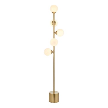 Endon 106756 - Grīdas lampa OTIS 5xG9/3W/230V zelta