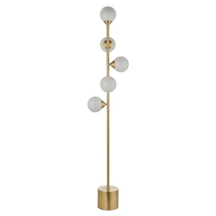 Endon 106756 - Grīdas lampa OTIS 5xG9/3W/230V zelta