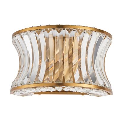 Endon 106812 - Sienas gaismeklis 2xE14/7W/230V zelta krāsā