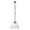 Endon 106896 - Pakaramā lustra ar ķēdi HANSEN 1xE27/10W/230V, matēts hroms