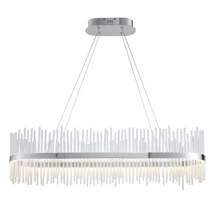 Endon 107109 - LED lustra uz troses LED/47W/230V 3000K spīdīgs hroms