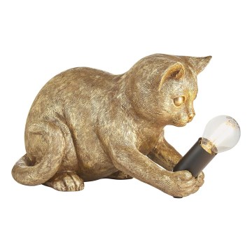 Endon 107389 - Galda lampa KITTEN 1xE14/7W/230V zelta