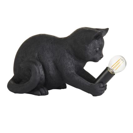 Endon 107390 - Galda lampa KITTEN 1xE14/7W/230V melna