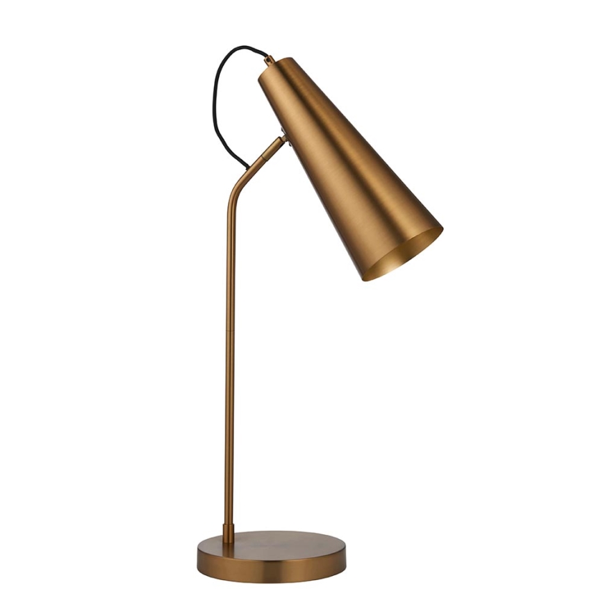 Endon 107527 - Galda lampa KARNA 1xE27/10W/230V misiņš