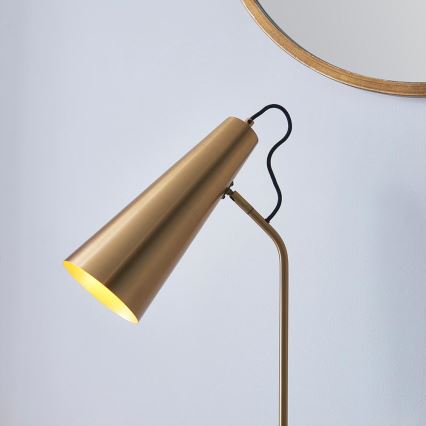 Endon 107527 - Galda lampa KARNA 1xE27/10W/230V misiņš