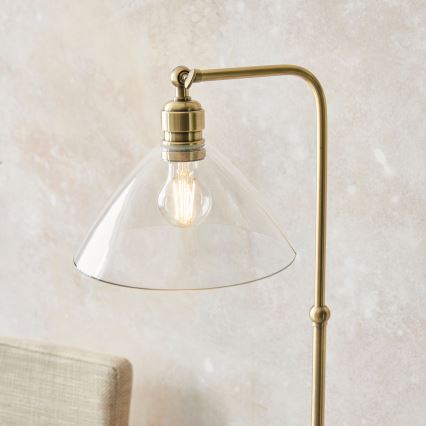 Endon 107609 - Stāvlampa 1xE27/10W/230V misiņš