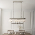 Endon 109058 - eleganta ķēdē pakaramā lustra 4xE14/6W/230V, spīdīgs hroms