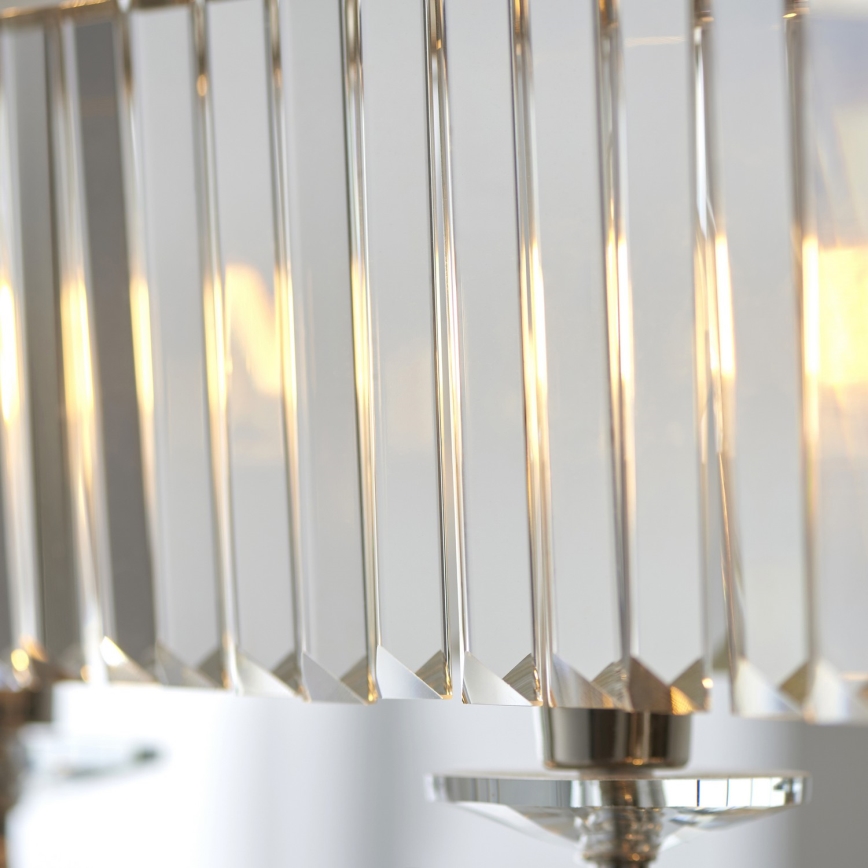 Endon 109058 - eleganta ķēdē pakaramā lustra 4xE14/6W/230V, spīdīgs hroms