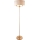 Endon 110724 - Grīdas stāvlampa HIGHCLERE 1xE14/40W/230V bēša/misiņš