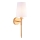 Endon 110738 - Sienas lampa 1xE14/6W/230V balta/zelta