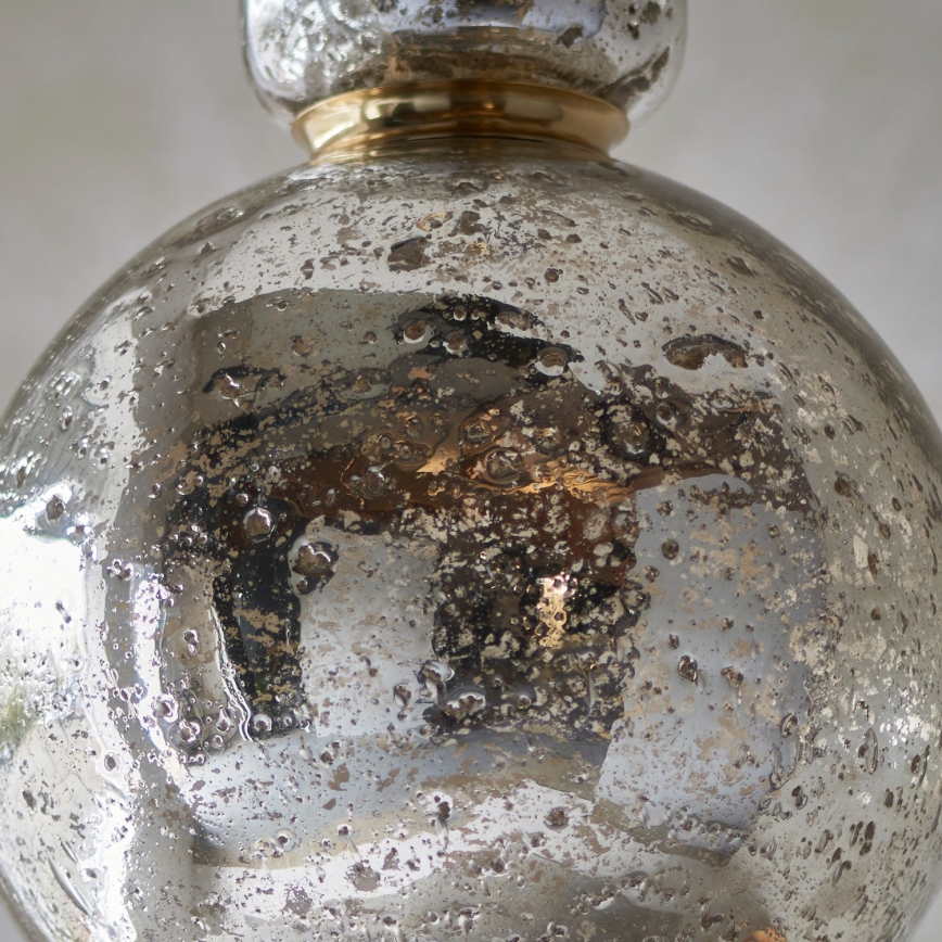 Endon 111336 - Pakarināma lampa ar kabeli 1xE27/10W/230V zelta/dūmakaina melna