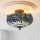 Endon 111897 - Piestiprināma griestu lampa Tiffany DRAGONFLY 3xE27/10W/230V Ø 41 cm